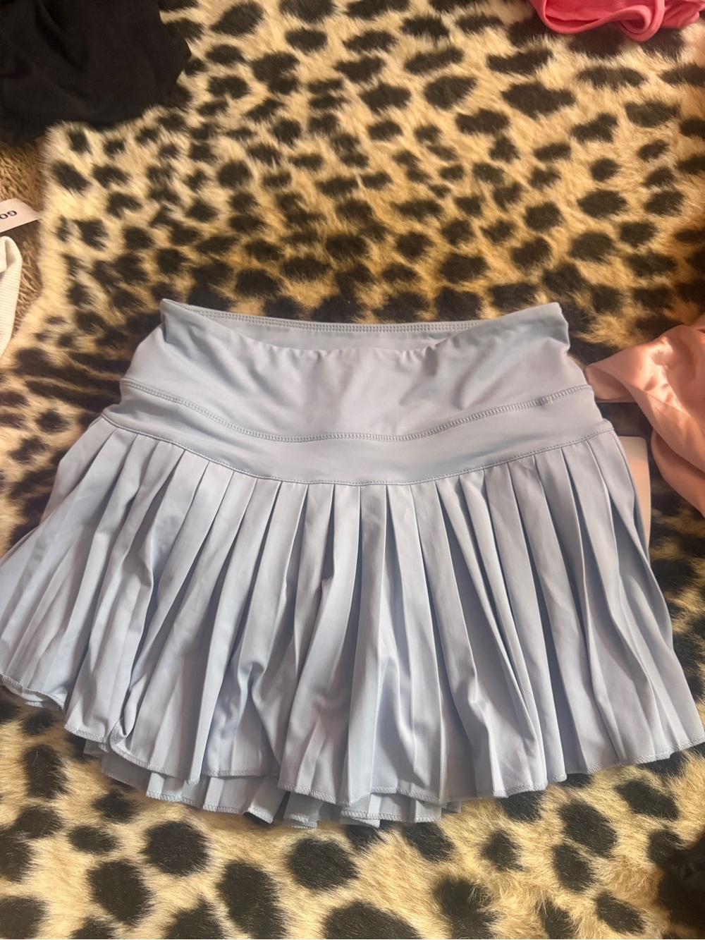 blue gold hinge skirt - Picture 4 of 4